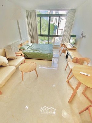 cho thuê căn hộ studio tách bếp - hàng vip khu nguyễn ngọc phương - kế bên cầu thị nghè