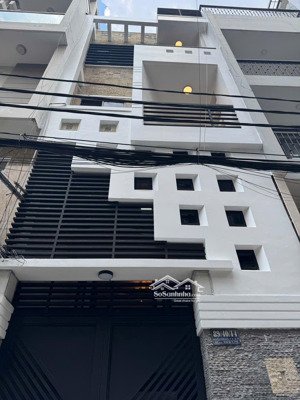 bán gấp nhà riêng đẹp hẻm nhựa 7m thông. 5 tầng btct 4x17. khu v.i.p bàu cát tân bình. chỉ 11,9 tỷ