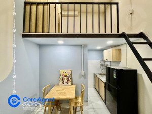 phòng có gác mới xây gần cđ công thương, ngã tư bình thái