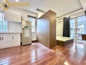 cho thuê chdv 40m2 có ban công, máy giặt riêng ở nguyễn văn đậu bình thạnh gần khu phan xích long