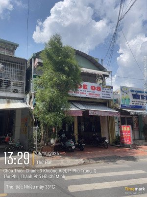 bán nhà mtkd khuông việt ngay âu cơ. gia 20 tỷ, 152.5m2, vị trí đẹp đường rộng 20m.