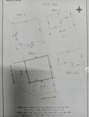 góc 2 mặt tiền đường 10m5 hùng vương & hoàng hoa thám. vị trí đắt địa. s= 83m2 ngang 9m. giá: 29ty