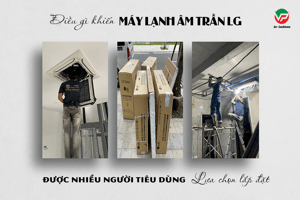 Model Điều hòa âm trần LG 2HP và 4HP đang được thịnh hành tại thị trường việt nam