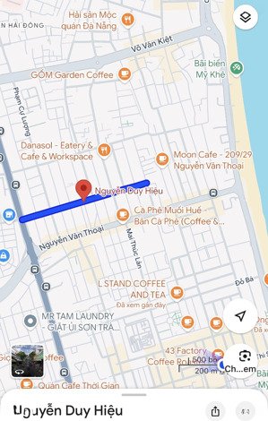 bán đất hiếm tại nguyễn duy hiệu, an hải nam, sơn trà, đà nẵng, 160 m2, ngang 6m nở hậu.