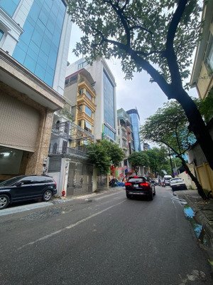 bán tòa nhà văn phòng 10 tầng lô góc mặt phố hoàng ngân, trung hòa dòng tiền 500tr/tháng