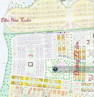 bán lô đất đường lê ấm, hòa xuân, đà nẵng b1.71 đông nam đường 7m5
