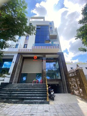 cho thuê tòa nhà 7 tầng 10x24m, mặt tiền trần quý kiên, view sông, quận 2