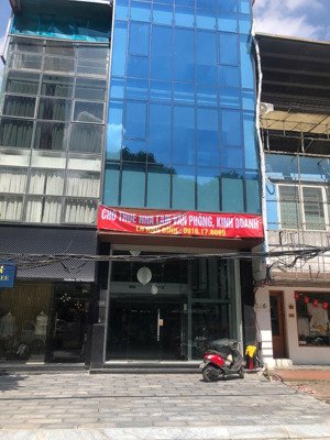 siêu phẩm mặt bằng kinh doanh mặt phố trần thái tông, diện tích 100m2x8 tầng-mặt tiền 6m thoáng mát