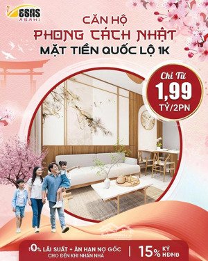 bán căn hộ bcons, giá chỉ từ 1,99 tỷ/2pn, ký hđmb 20% ngưng đến khi nhận nhà, tặng 1 chỉ vàng 24k
