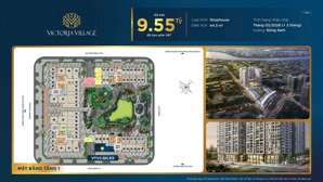 siêu phẩm shophouse mặt tiền đường nguyễn mộng tuân - victoria village 44.8m2 giá 9.050 tỷ