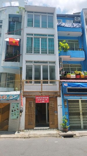 cho thuê nhà mặt tiền đường huỳnh khương ninh, p đa kao, q1 - kết cấu trệt 3 lầu st - giá 40 triệu