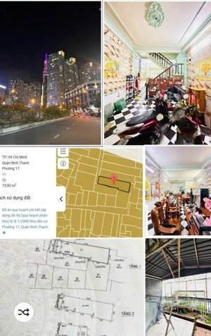 8,8 tỉ - 75m2 - 3 tầng đúc - giáp q.1 - điện biên phủ - p.17 - bình thạnh