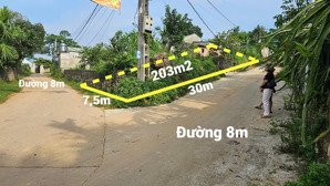 bán mảnh đất đẹp 203m2 giá tốt tại xã xuân mai, hà nội