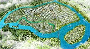 bán đất nền mặt sông han river village, hòa quý, ngũ hành sơn, đà nẵng, 114 triệu / m2, 206 m2