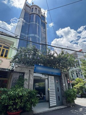 bán toà nhà góc 2mt hẻm 8m bạch đằng. p2. quận tân bình. 7.4 x 26m. 1 trệt 6 lầu. hđt 150tr còn2nam