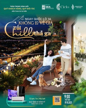 sở hữu ngay căn hộ cielo - mặt tiền quốc lộ 1a chỉ từ 300 triệu