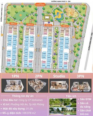 chung cư nhà ở xã hội happy home tràng cát, chỉ từ 23 triệu/m2, 60m2, q. hải an, hp