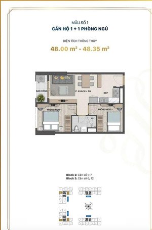 hot deal căn hộ 1+1pn tầng cao view trực diện sông sài gòn, quận 1. dự án victoria village - 4ty4