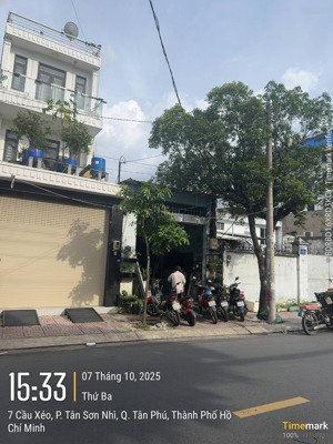 chính chủ bán nhà 2mt trk sau đường cầu xéo p tân sơn nhì q tân phú 65m2 c4 4 x 16.5m 10.2 tỷ tl