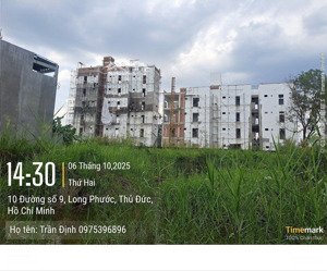 bán 1500m2 mt đs 9 long phước - ngay chợ - đh luật cs 3. lp.q9
