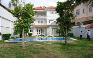 đi mỹ bán gấp siêu biệt thự mặt tiền nguyễn văn hưởng, thảo điền q2 - view trực diện sông sài gòn