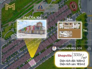 hàng hiếm shophouse villa 7m suncasa đường dân chủ vsip ii giá chỉ 5,65tỷ/168m2 full vị trí đẹp