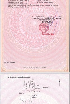 hàng đẹp leng keng
giá 5.x (x mầm non)
lô gốc 2 mt, kdc phú hồng đạt (thuận an, bd)
lô đẹp nhất