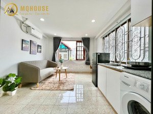 cho thuê căn hộ 1 phòng ngủ 40m2 gần sân bay, học viện hàng không, cửa sổ trời thoáng mát