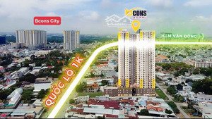 căn hộ bcons asahi mặt tiền ql1k- từ 1ty9 căn 2pn- cách sân bay 30 phút- giá gốc từ cdt