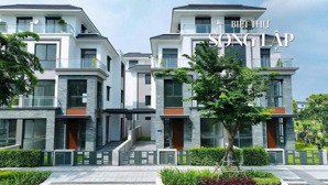 độc quyền bán biệt thự song lập mặt tiền 9m và 3 mặt thoáng chính diện sông lớn, giá tốt nhất dự án