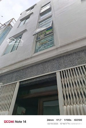 bán nhà riêng 4pn, 4wc, 40m2 trệt 3 lầu đúc thật tại hòa bình, hiệp tân, tân phú, 5,5 tỷ tl