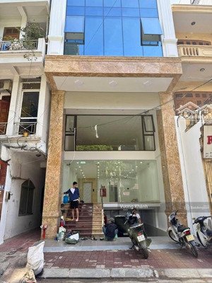 tòa văn phòng trung yên - dt 79m - mt lớn - có hầm - 9tầng - giá 34 tỷ