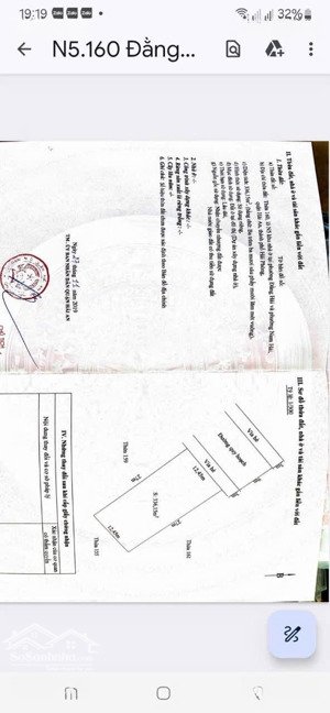 bán đất lô biệt thự đồng bồ, hải an, 336,15m giá: 34 tr/m lh: 