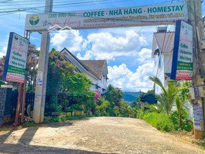 tổ hợp villa sân vườn, quán cf góc 2 mặt tiền ngay cổng sân bay liên khương 350m2 - ngang 7m