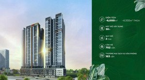 thanh toán 1,3 tỷ căn hộ the park avenue mt đường 3/2 quận 11, 2 phòng ngủ bàn giao nhà 2017