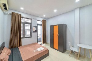 studio quận 1 ban công full nội thất, gần vòng xoay cống quỳnh, bùi viện, ga metro, công viên 23/9
