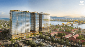 The Legend: Sở hữu ngay khi TT 2 tỷ - Căn 1PN 60,3m² - Sát Cầu Rồng, Tầm view Panorama 360 - CK đến 12%