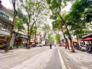cho thuê nhà mặt phố dịch vọng hậu, gần ngã ba duy tân, cầu giấy 160m2 x 6 tầng, mt 9m