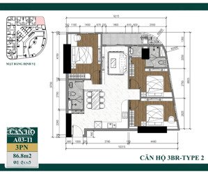 bán cc artstella, thống nhất, bình thắng, dĩ an, bình dương, 3,6 tỷ, 91m2