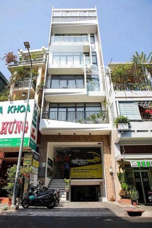 tòa nhà văn phòng mặt tiền trần khắc chân. tân định. q1 - hầm 6 tầng (6 x 15m) - 43 tỷ 