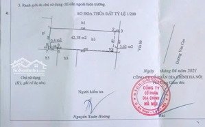 chính chủ bán nhà mặt phố văn cao, vỉa hè rộng, sổ đỏ chính chủ dt 46.4m2 mặt tiền 3.62m