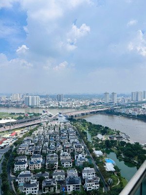 bán 2pn vinhomes central park- view sông công viên, nhà nội thất cơ bản. dt 87,5m2, lh 