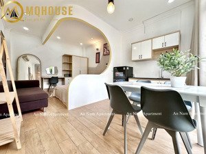 căn hộ cho thuê ngay trục đường thích quảng đức quận phú nhuận - dạng 1pn tách bếp - full nội thất