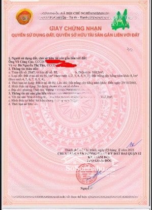 chủ đất ký gửi nền 100m2 tại thạnh xuân 22, q12 2,8 tỷ, đường nhựa đẹp xuất sắc , sổ chuẩn chỉnh