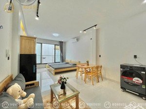 cho thuê căn hộ studio 40m2 gần sân bay, học viện hàng không , ban công thoáng