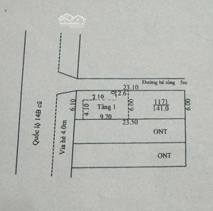 bán nhà 2 mặt tiền đường quảng xương 141m2