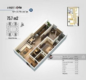 bán căn hộ chung cư the pride, 5,x tỷ, 75m2, la khê, hà đông, hà nội, giá rẻ. lh em hoà 