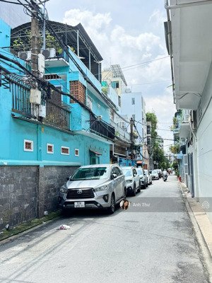 nhà đẹp, vào ở ngay! hẻm ô tô lê văn sỹ - 60,2m2 - 4 tầng thang máy, 5 phòng, 5wc. chỉ 13,9 tỷ tl