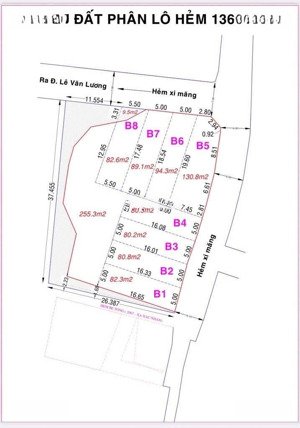 phạm hữu lầu nối dài 1368 lê văn lương - gần kdc gia long
đất phân lô xây dựng tự do - hàng f0 -