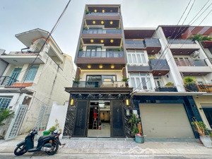 siêu phẩm nhà phố hiện đại 5 tầng lầu - có thang máy - xây mới 100% đường 9m huỳnh thị đồng